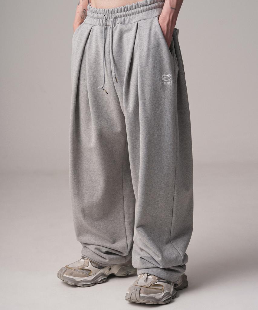 ZENDUST Nap Pintuck Wide Pants - 2Col