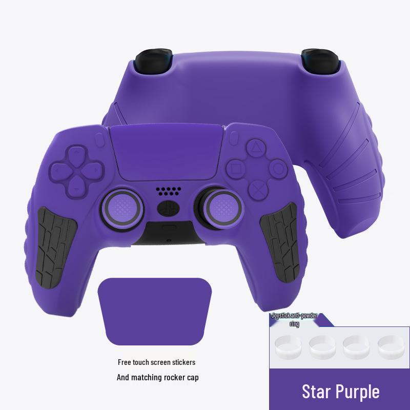 PS5 Silicone Non-Slip Sweat-Proof Controller Protective Cover for PlayStation 5