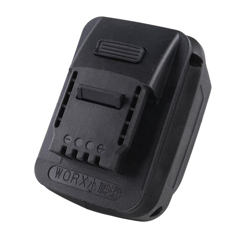 A34R Battery Adapter For 18V BL1830 BL1860 For Worx 20V Tool Converter Battery Pack For Worx Orange 4-Pin Power Tool