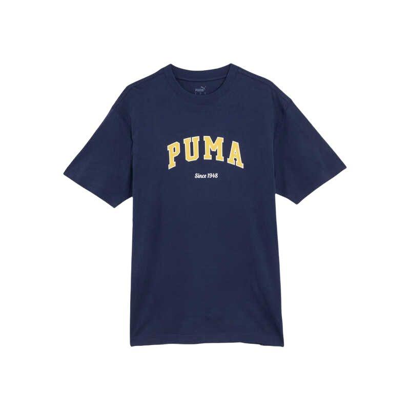 PUMA Squad Graphic T-shirt Navy Men s 684366-14 XS
