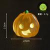 New Halloween luminous pumpkin lamp micro-landscape gardening landscaping accessories, creative car luminous ornaments