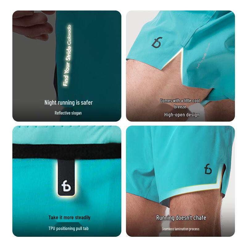 Flipbelt Air 3.0 Men's Running Shorts with Integrated Waist Pack (5-inch Inseam)