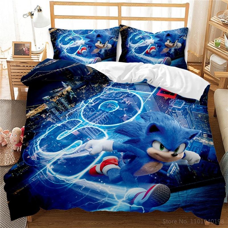 

Three-Piece Quilt Cover 3D Digital Printing Bed Sheet Bedding Home Textile 70 * 133