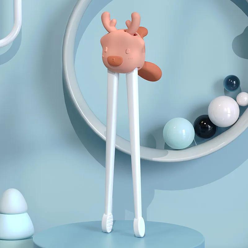 1 Pair Learning Chopstick Cute 2-6 Years Baby Kids Training Correction Children Chinese Chopsticks Learner Kitchen Tableware