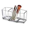 Clear Cosmetic Storage Box Plastic Makeup Brush Organizer Tools Box Display Stand  Cosmetic Display