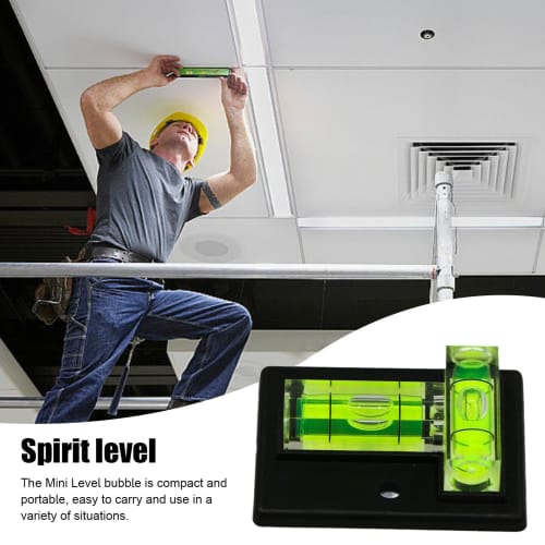 [New for 2023] Level, Mini Level Tool, T-Shaped Level, Pocket Level, Horizontal/Vertical 45 Degrees, Compact, Waterproof, Compact Inclination Measurem