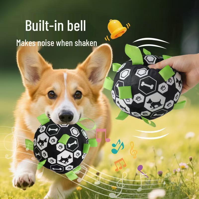 Self-Entertainment Bite-Resistant Dog Toy Ball for Collies, Labradors, Corgis & More