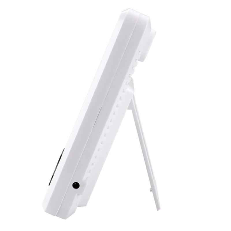 High Precision Temperature Humidity Meter Color Display Weather Thermometer Alarm Clock Desktop Decorations for House