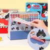 Cow Cat Series 2026 Desk Calendar Memo Notes One Month To View Tabletop Schedule Cartoon Coil Binding Monthly Calendar School