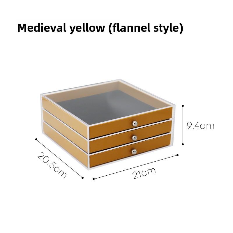 Storage Box, Jewelry Box, Small Items, Lipstick Storage, Multi-layer Transparent Earrings, Stud Earrings, Accessories, Organizing Box