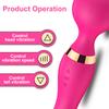 AV Zauberstab Massage G-punkt Vibrator Klitorisstimulator Weibliche Masturbation Dildos Vibrator für Frauen Wiederaufladbar