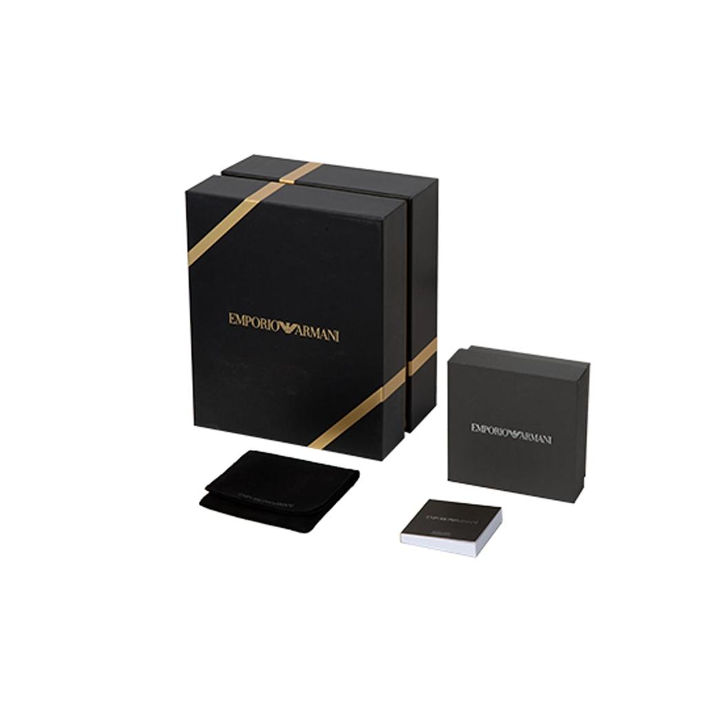 EMPORIO ARMANI Stainless Steel Necklaces Men's Black EGS2844040
