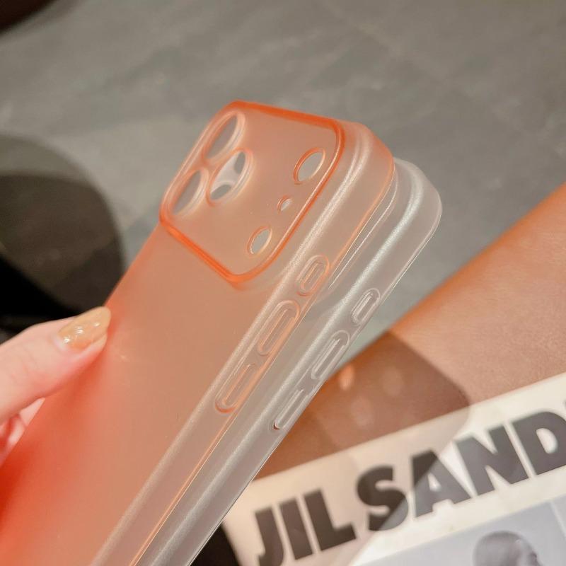 Ultra Slim Frosted Phone Case for iPhone 17 Air 17 Pro Max Simple Solid Color PP Anti-fingerprint Protecton Back Cover Funda