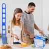 Reusable Elastic Band Lid Strap Universal Silicone Pot Lid Holder Lunch Box Bundling Strap Outdoor Tableware Storage Supplies