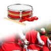 13 Inch Snare Drum Musical Drums with Drumsticks, Educational Toys, Light Percussion Instrument,