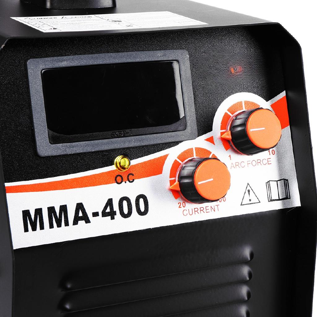 Μηχανή Ηλεκτροσυγκόλλησης Τόξου Inverter IGBT MMA-400 220V Ψηφιακή Οθόνη Σετ Ηλεκτροσυγκολλητών Τόξου Ράβδου Για DIY Οικιακή Συγκόλληση Νέο
