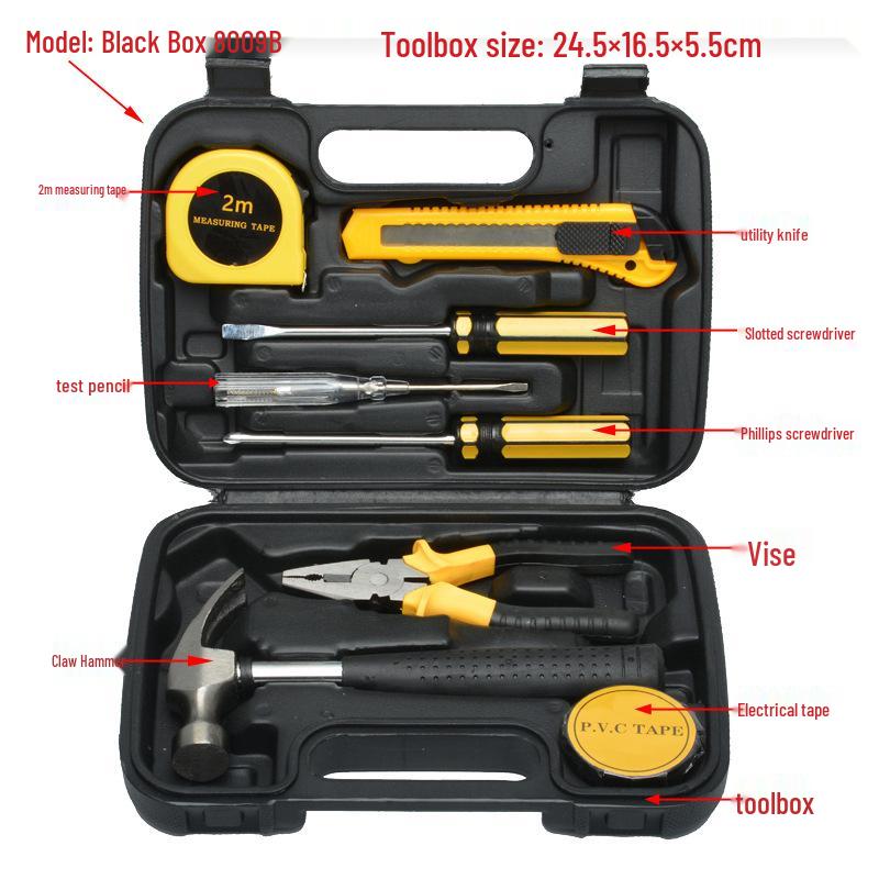 

Многофункциональный бытовой и автомобильный набор инструментов Jing Tong