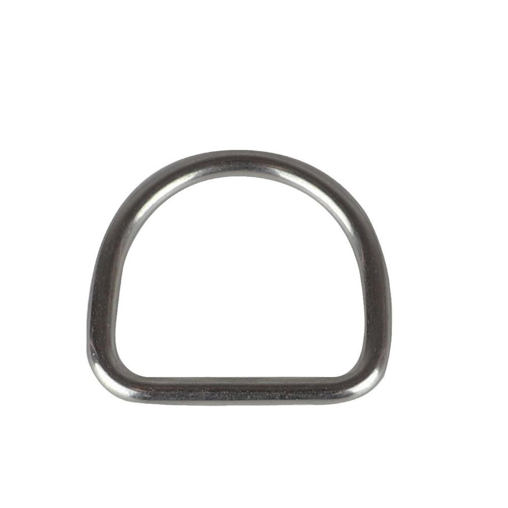 304 Stainless Steel D-Ring Webbing Buckle – Luggage and Accessories Semi-Circular D-Shaped Metal Ring