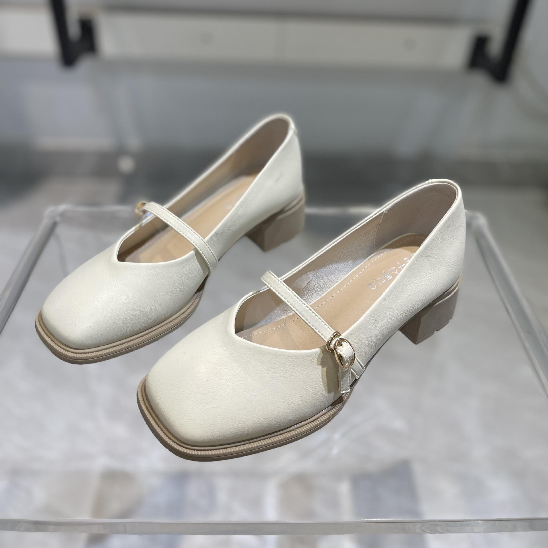 

Туфли-лодочки Мэри Джейн на высоком каблуке и платформе, дизайнерские туфли от INS, новые, модные, элегантные, удобные туфли-лодочки 35 белый