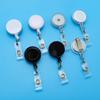 Retractable Badge Reels With Heavy Duty Belt Clip Smooth Retraction For Nurses Office Staff Students Use