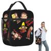 Cartoon Curious George Monkey Anime Insulated Lunch Bag for Women Kids Portable Food Boxes Thermal Lunch Box Tote