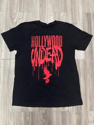 HOLLYWOOD UNDEAD Band Black Cotton All Size Shirt Gift For Fan BT054 Unisex T-Shirt