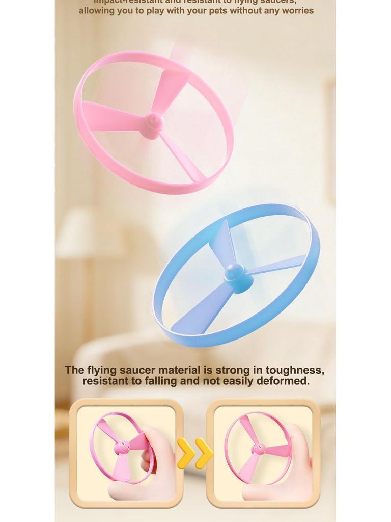 High-Value Electric Flying Saucer Pet Teaser Toy for Kids