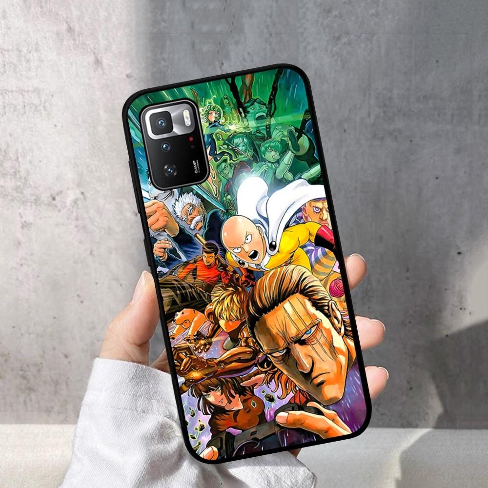 One Punch Man Phone Case For Redmi Note 4 X 5 A 6 7 8 T 9 9S 10 11 11S 11Epro Poco M3 Pro