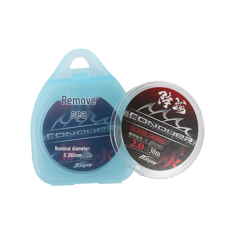 High Strength Transparent Fishing Line: 30/50m Leader for Sea Fishing Big Fish