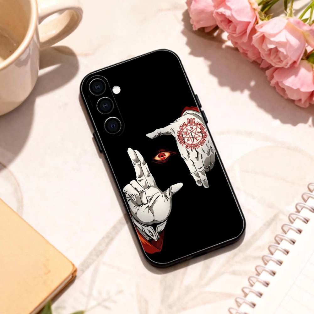 Gothic Hellsing U-Ultimate Phone Case For Samsung Galaxy A73,A72,A71,A70,A53,A52,A51,Others Soft Black Shell
