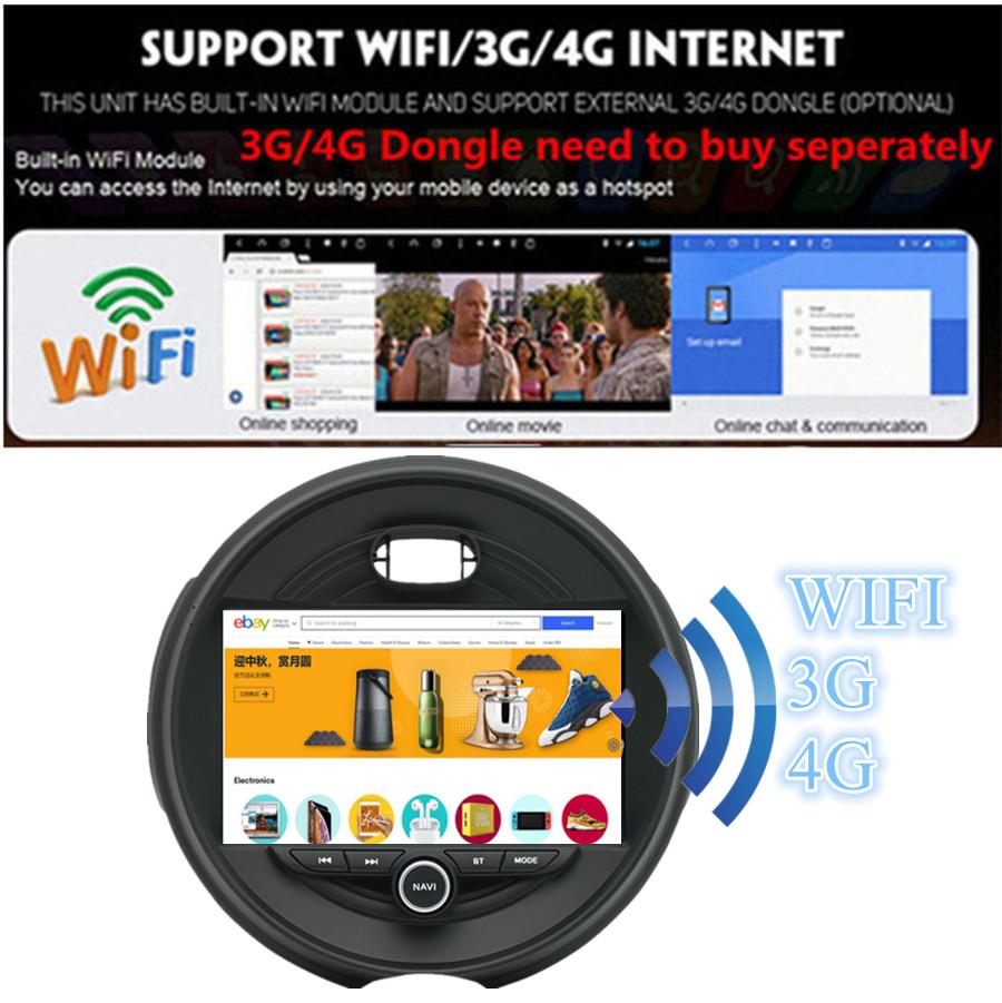 9" Car Android 11 2+32G Stereo Radio GPS Navi OBD For 14-21 Mini Copper F55 F56