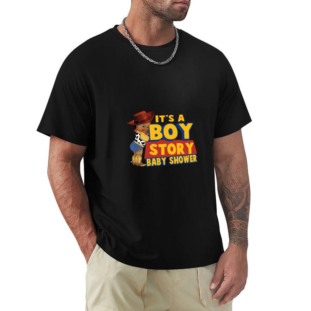 its a boy story TShirt summer top Aesthetic clothing plain t shirts men