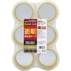 3M Japan Clear Packaging Tape for Medium and Lightweight 6 Rolls X 6 Scotch® Items,