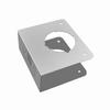 Stainless Steel Door Repair Plate Heavy Duty Lock Slot Accessories  for 1-3/4-inch Thick Door