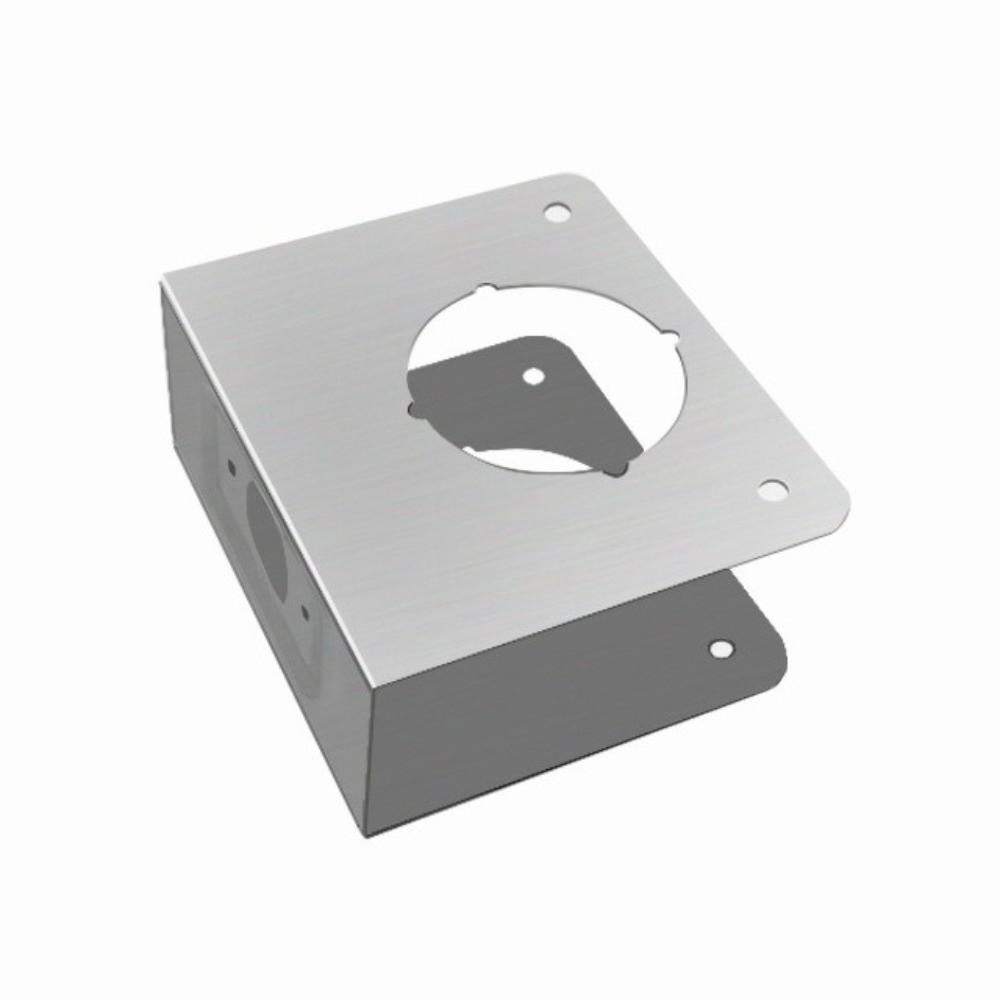Stainless Steel Door Repair Plate Heavy Duty Lock Slot Accessories for 1-3/4-inch Thick Door