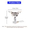 Widesea Camping Gas Burner Backpack Stove Cylinder Portable Supplies Stove Outdoor Travel Gear Cookware Equipment Accessories
