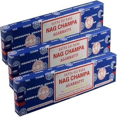 Nag Champa Incense Sticks Agarbatti Pack of 3 Incense Sticks Boxes 40gms Each
