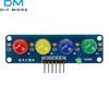 DC 3.3-5V ST009 Four Position LED Module Signal Light Red Yellow Green LED Module Traffic Light System Light