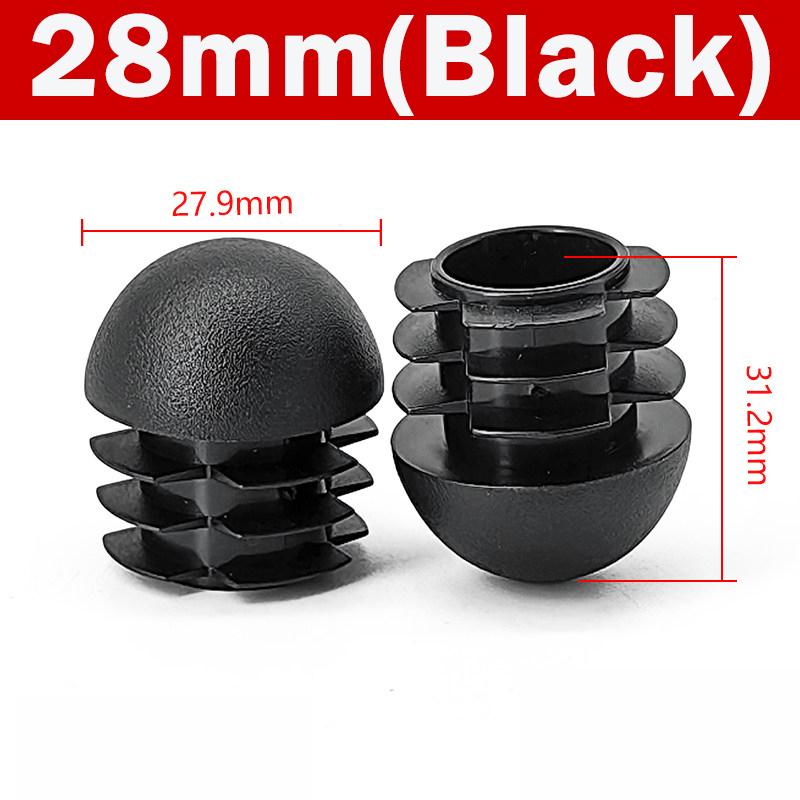 

Plastic Round Pipe Plug 13-76mm White/Yellow/Gary/Black Furniture Table Leg Tips Chair Leg Pads Protector Covers End Caps 2pcs