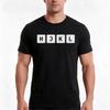 Keyboard Keys Hjkl Vivim Hacker Design Grey On Dark Tshirt Summer Casual Cotton Tee Oversized Streetwear Tops 100 Cotton