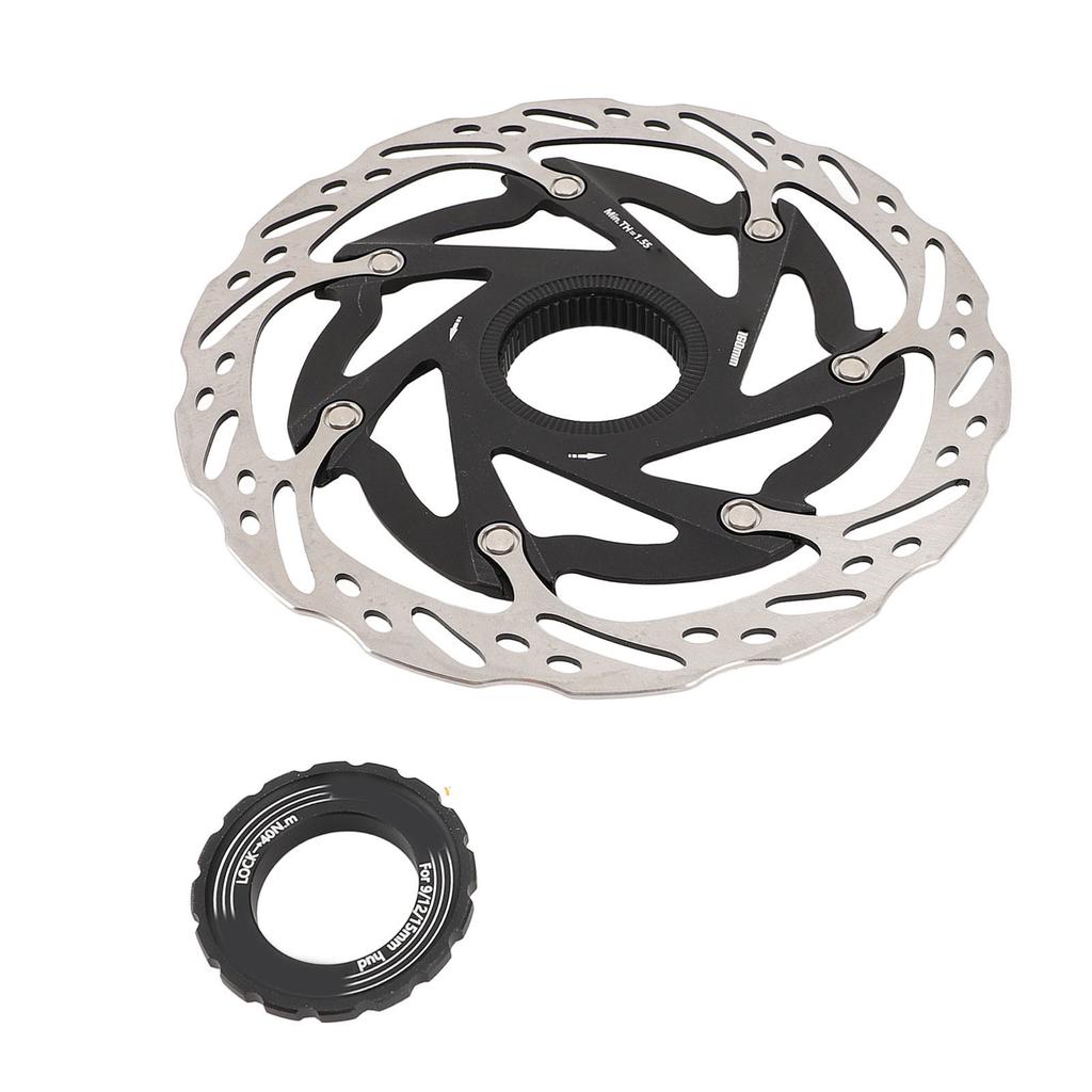 Tarcza hamulcowa 160mm z mocowaniem Center Lock, chłodzona tarcza hamulcowa do kolarstwa szosowego i górskiego, system hamulcowy