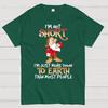 I'm Not Short I'm Just More Down To Earth Than Most People Cotton Summer Casual Cool Loose T-Shirt