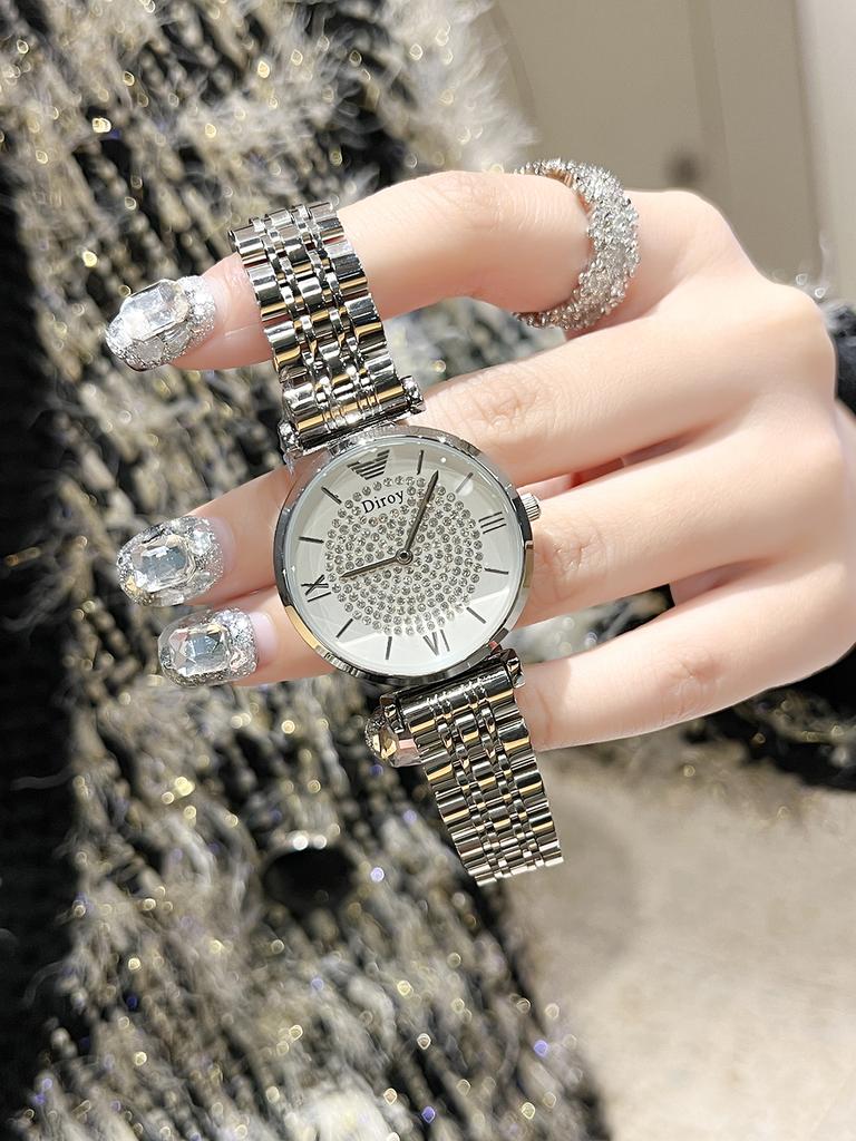 Diamond Watch Plate for Girl Watch