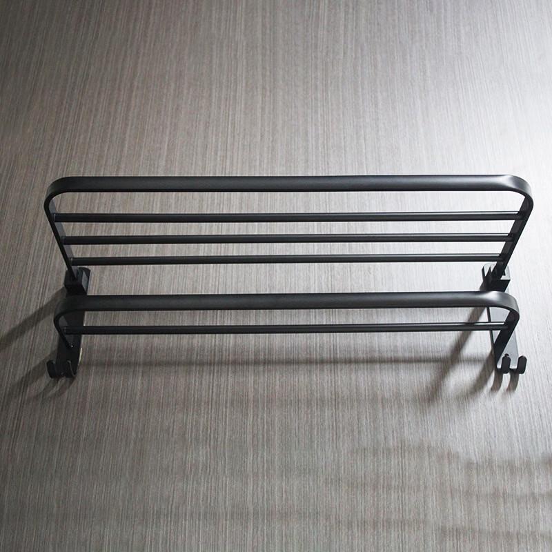 

Cmaos Bathroom Foldable Towel Rack 60cm