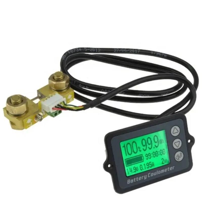 TK15 Misuratore di Coulomb 8-120V 50A/100A/350A Tester Professionale di Precisione della Capacità della Batteria per E-bike/Monopattino Elettrico/Macchina per la Pulizia
