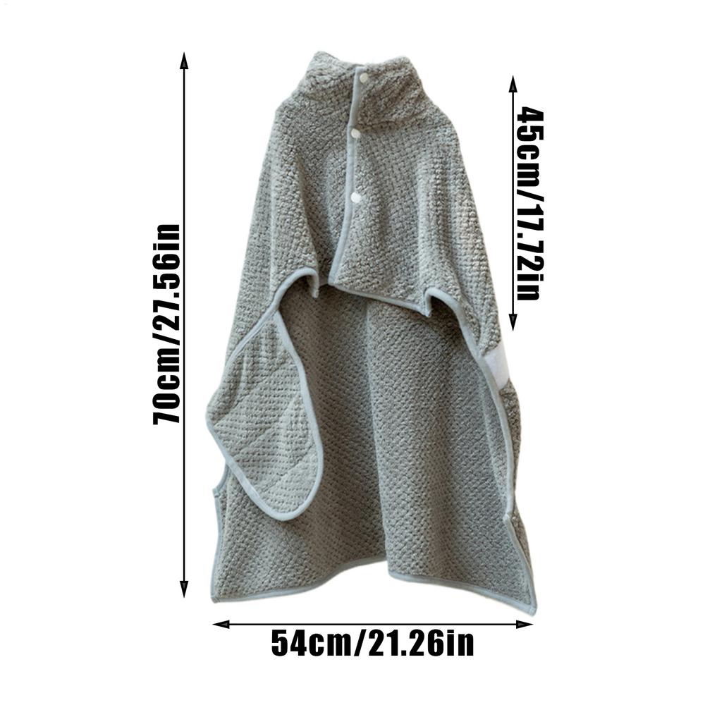 

Dog Towel Robe Absorbent Quick Drying Pet Coat Dog Robes for After Bath for Puppy Kitten Cat Beach Pool Home Travel Bathing