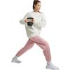 Moletom Unissex Li Ning Série Treino Cor Sólida Solto Gola Redonda Fleece Branco AWDRB76-6