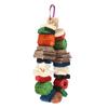 Parrot Corn Cob Toy Boredom Relief Colorful Parrot Chewing Toy Bird Nest Hanging Toys for Rabbit