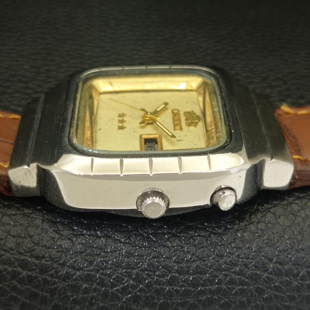 Orient AUTOMATIC JAPONIA 46943 CEAS DE MÂNĂ BĂRBĂTESC VINTAGE ORIGINAL CU CADRAN a703379-1 R213b-a703379