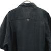 FIRSTDOWN Short Sleeve Open Collar Shirt LL Black Open Collar Men's Used